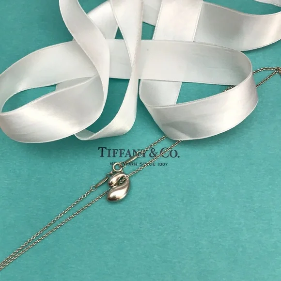 Tiffany Elsa Peretti double teardrop necklace - Picture 2 of 13